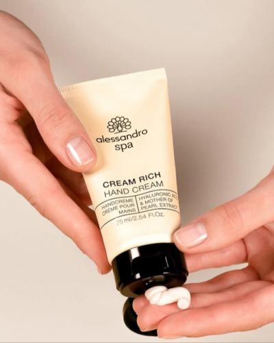 Cream Rich, crema mani by Alessandro Spa